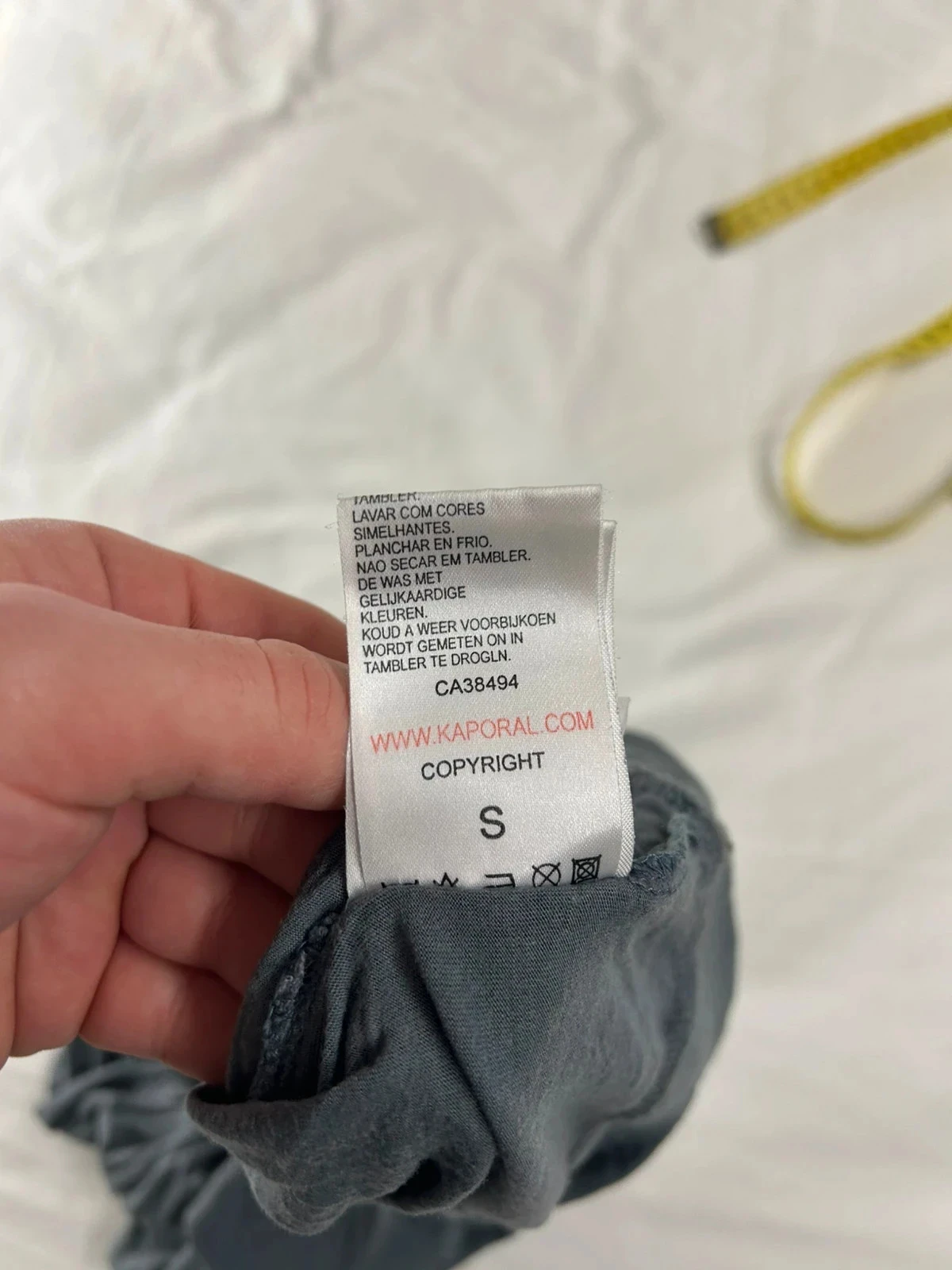 Sudadera gris Kaporal con cuello vuelto de lana – photo 11